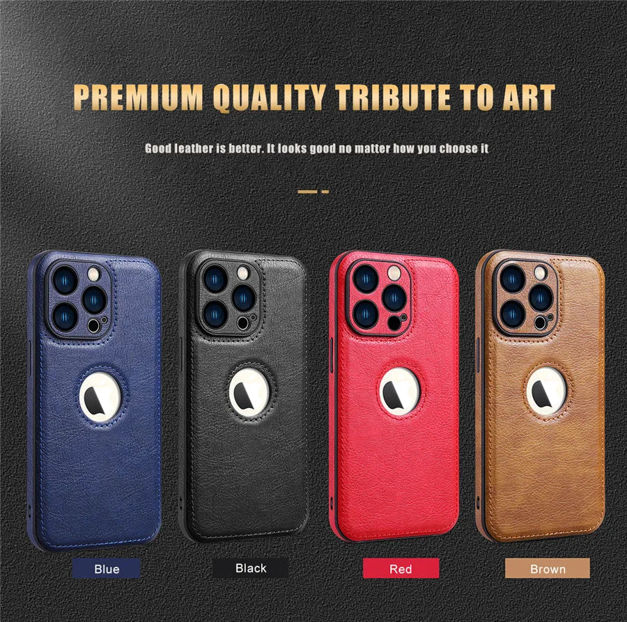 Luxury Leather MagSafe Case