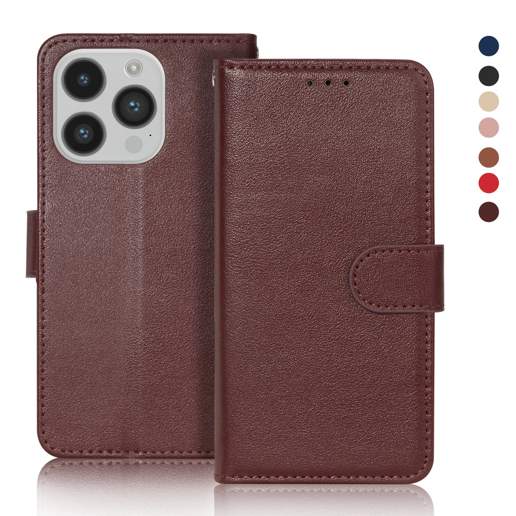 Luxury Leather Wallet Case