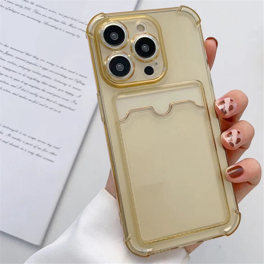 Clear Wallet MagSafe Case