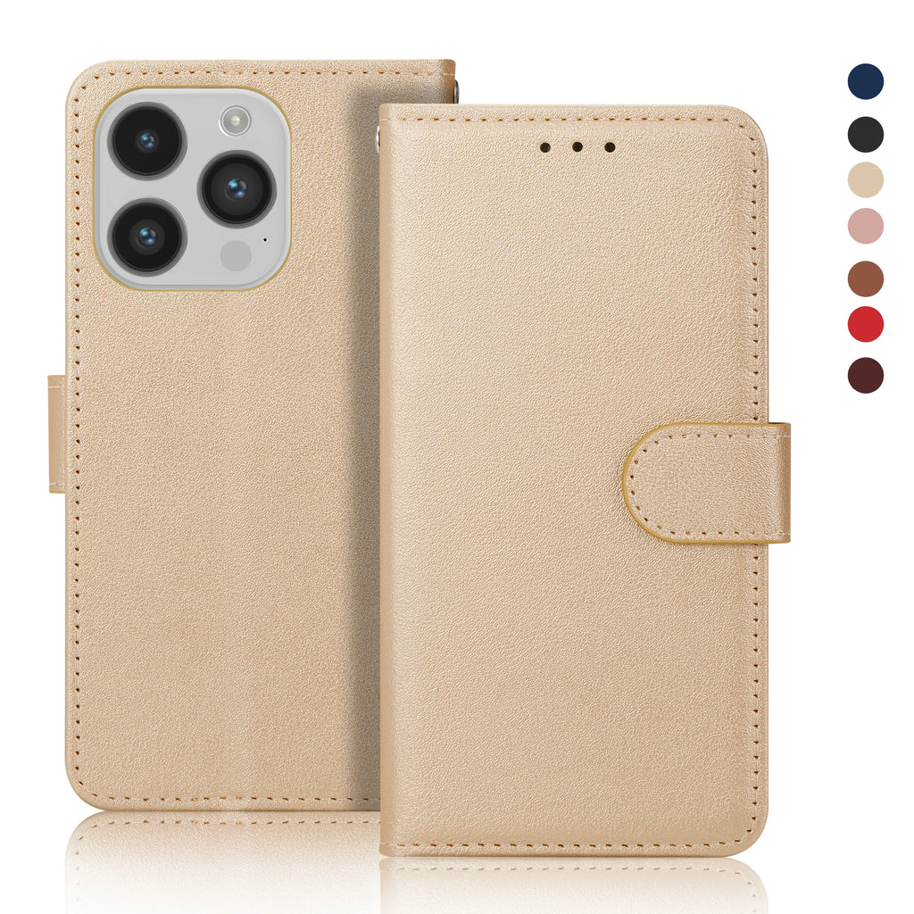 Luxury Leather Wallet Case