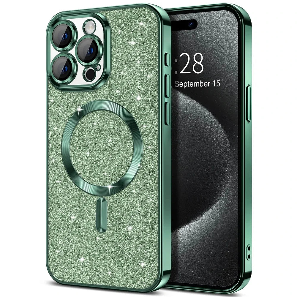 Luxury Lens Guard MagSafe Case