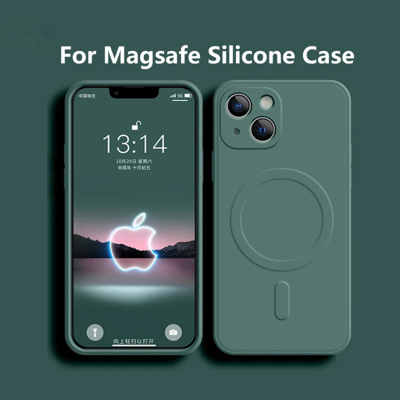 Premium Silicone MagSafe Case