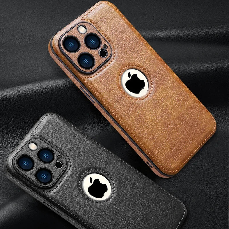 Luxury Leather MagSafe Case