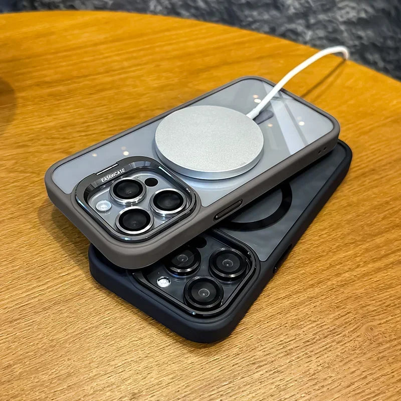 Luxury Stand MagSafe Case – Shockproof