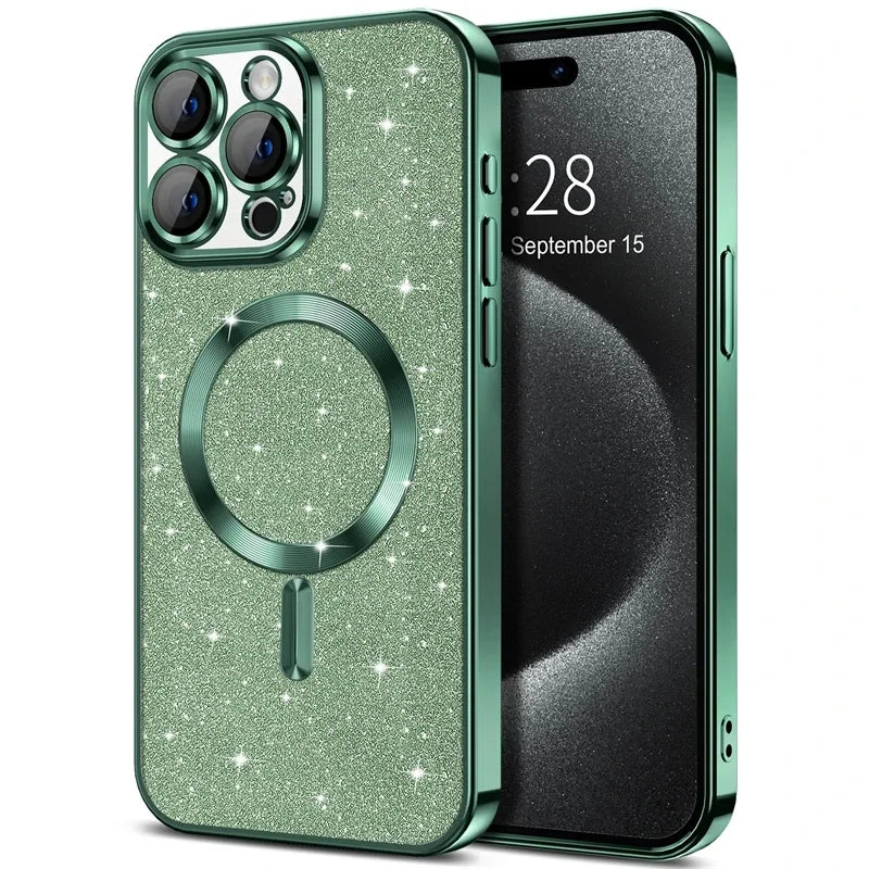 Luxury Lens Guard MagSafe Case