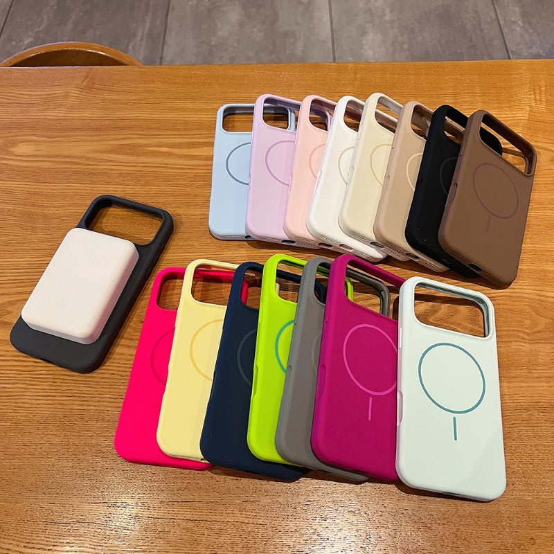 Premium Silicone MagSafe Case