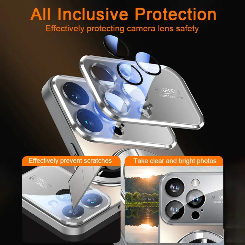Luxury Glass MagSafe Case