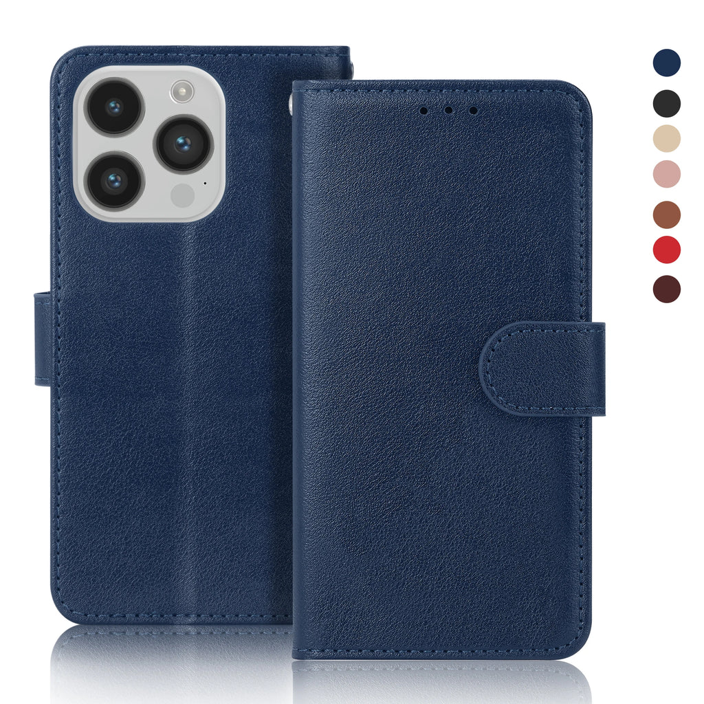 Luxury Leather Wallet Case