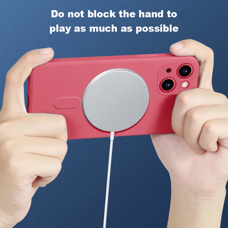 Premium Silicone MagSafe Case