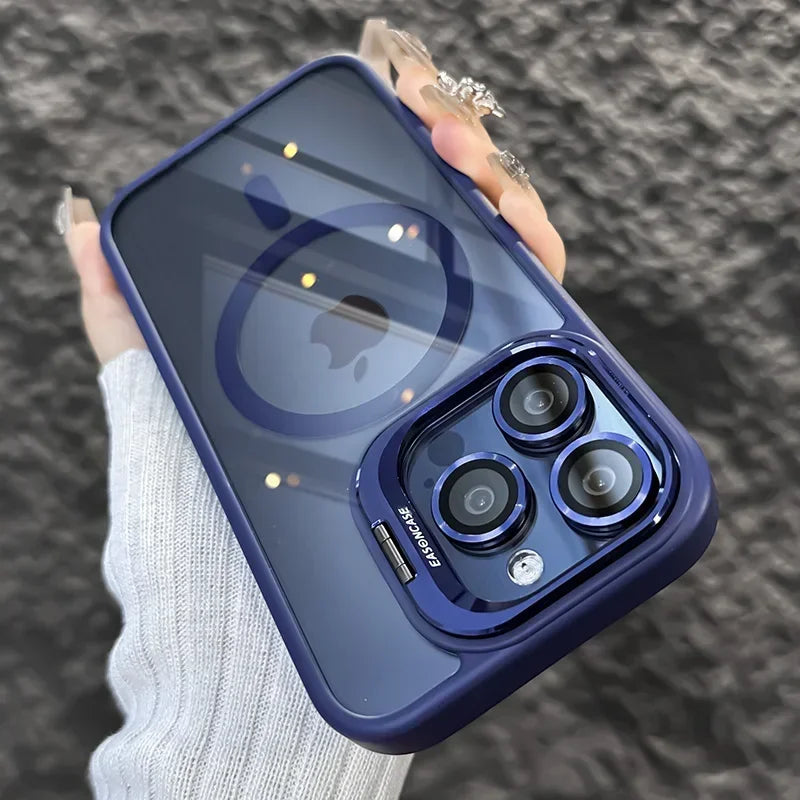 Luxury Stand MagSafe Case – Shockproof