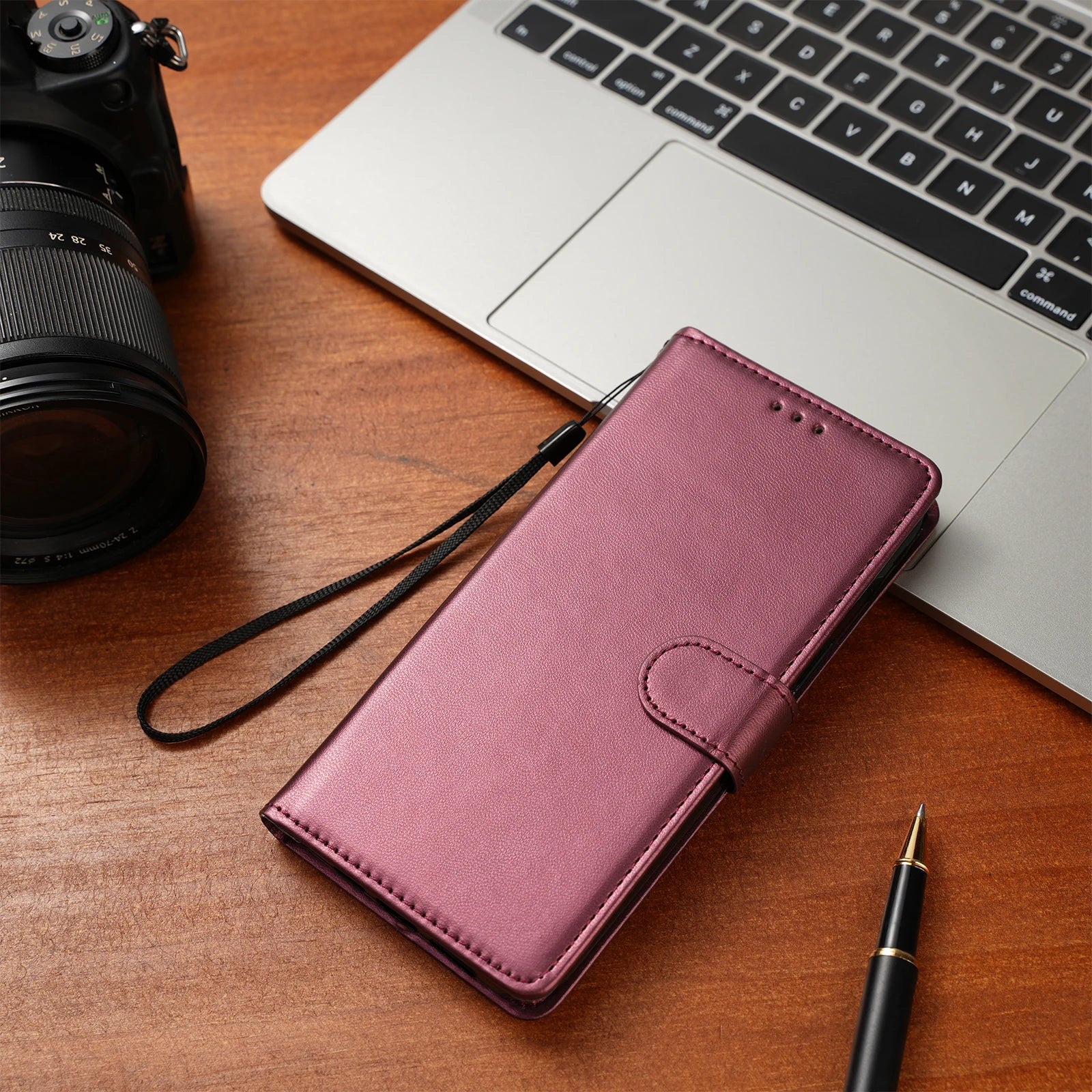 Luxury Leather Wallet Case