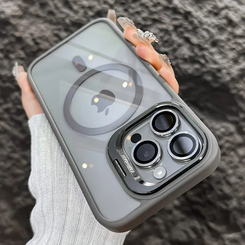 Luxury Stand MagSafe Case – Shockproof