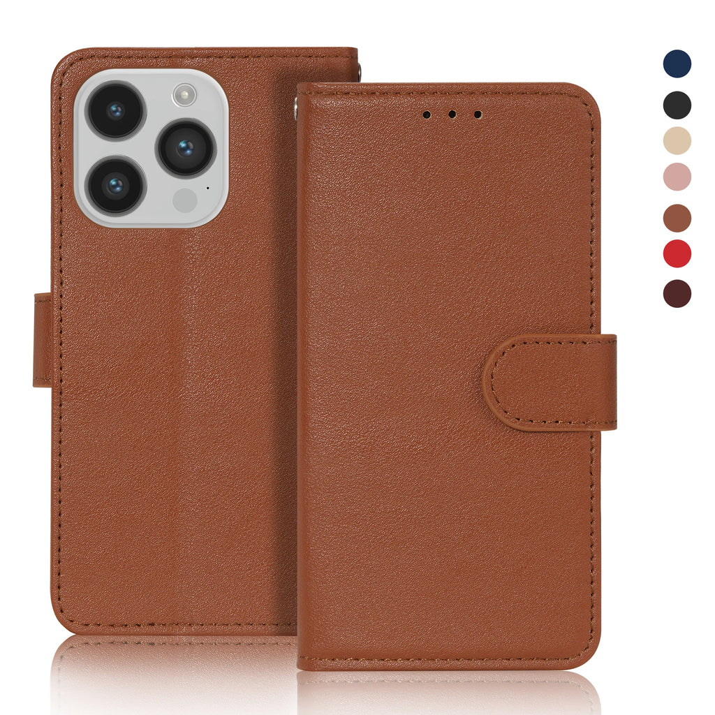 Luxury Leather Wallet Case