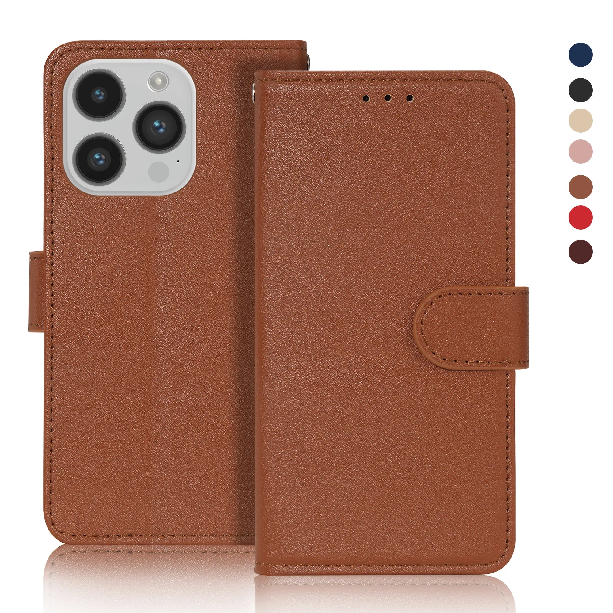 Luxury Leather Wallet Case