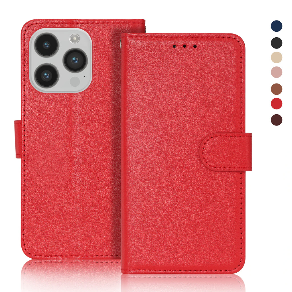 Luxury Leather Wallet Case