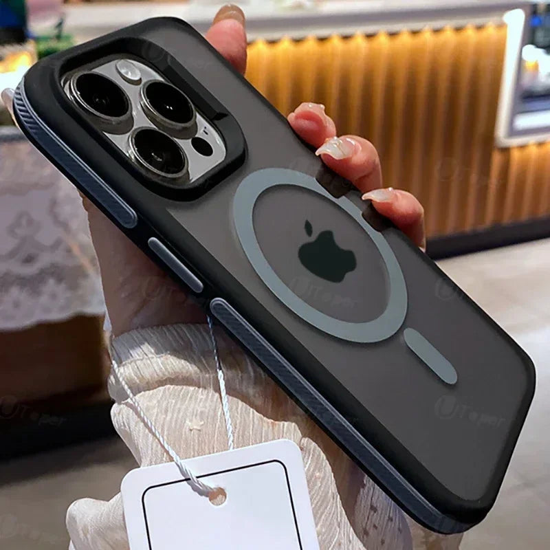 Luxury Frosted MagSafe Case
