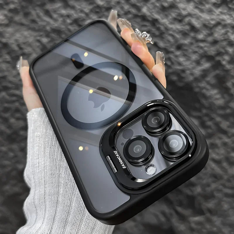 Luxury Stand MagSafe Case – Shockproof