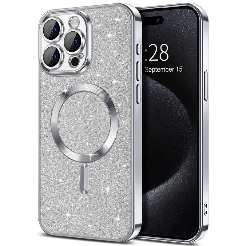 Luxury Lens Guard MagSafe Case
