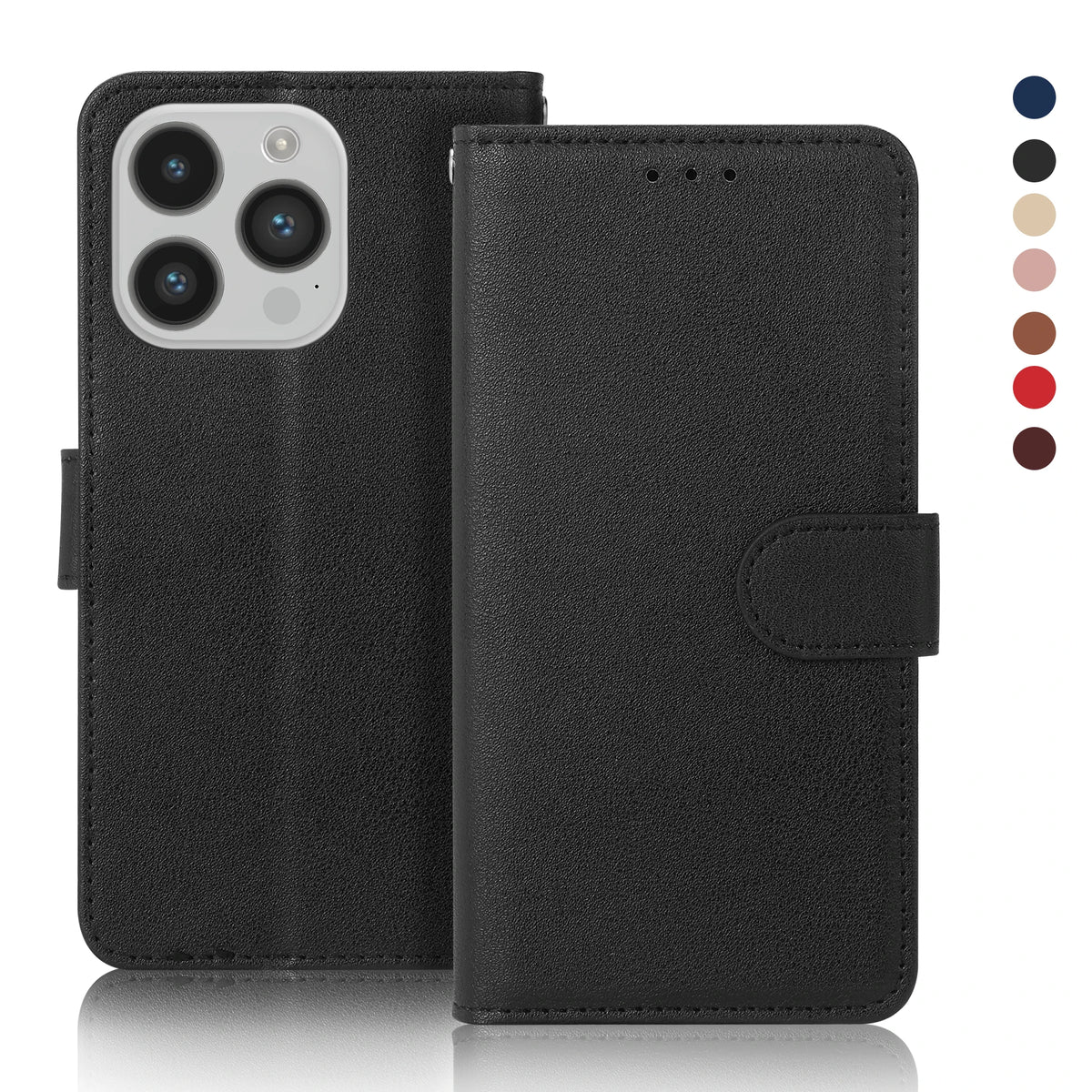 Luxury Leather Wallet Case