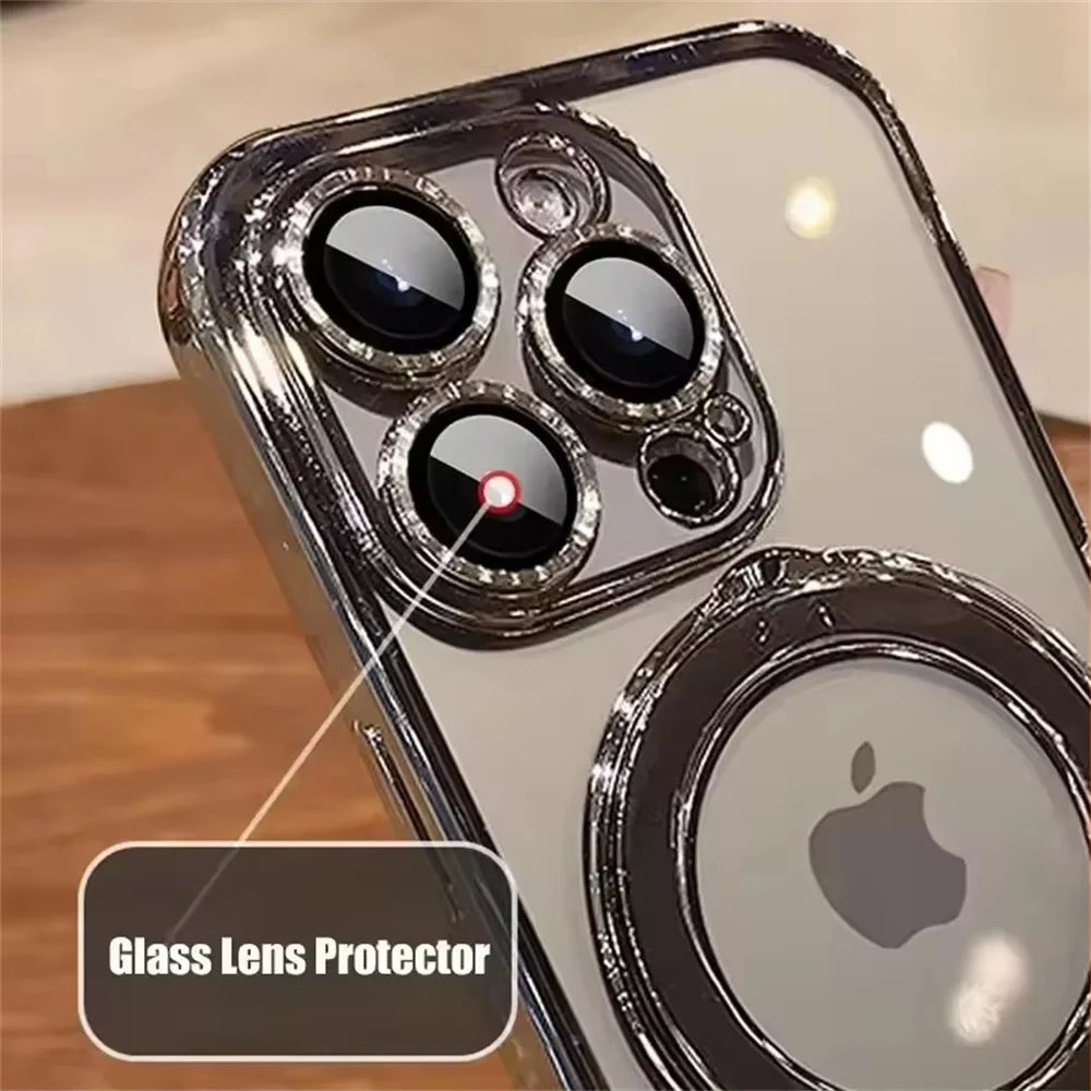 Luxury Ring Stand MagSafe Case