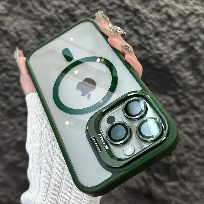 Luxury Stand MagSafe Case – Shockproof