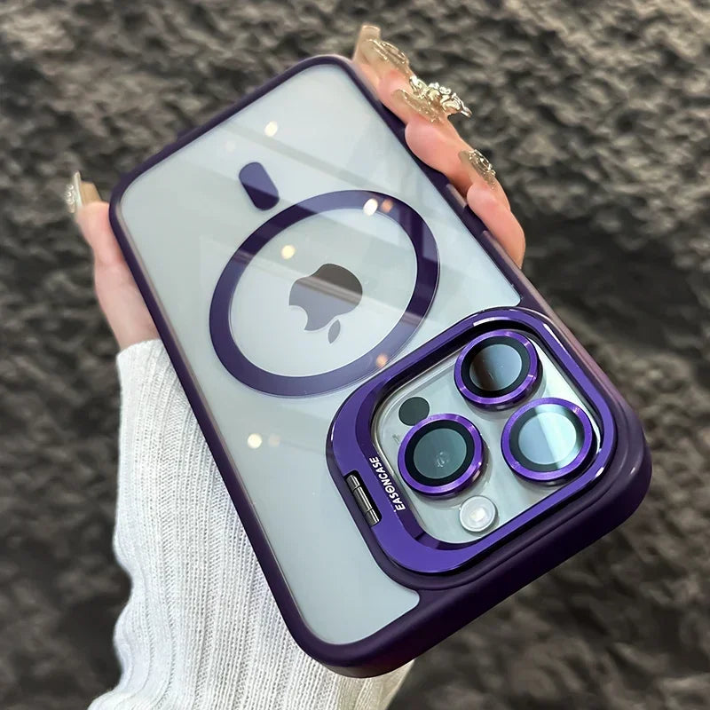 Luxury Stand MagSafe Case – Shockproof
