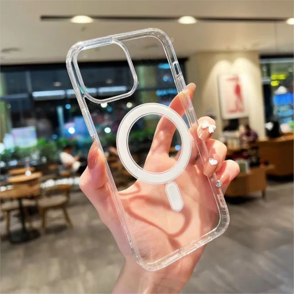 Magnetic Clear MagSafe Case