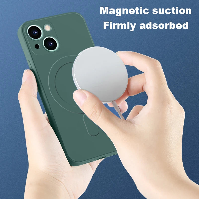 Premium Silicone MagSafe Case