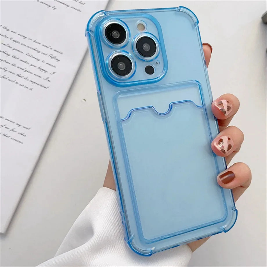Clear Wallet MagSafe Case