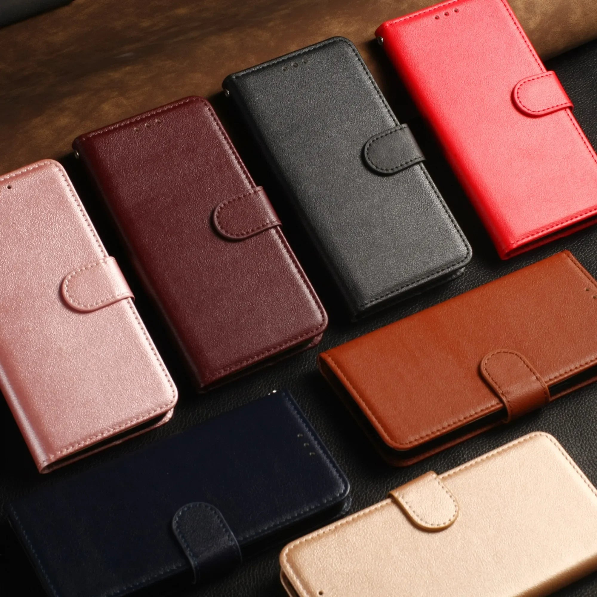 Luxury Leather Wallet Case